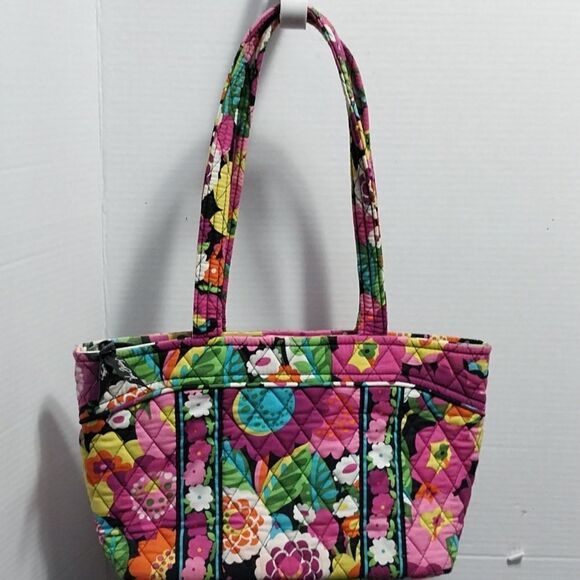 Vera Bradley Purse...New,,,,"VA Va Bloom" Print. - Picture 3 of 9